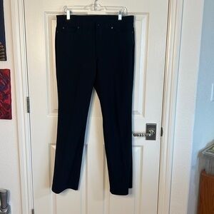 Escada Sport Linda Slim black pants.